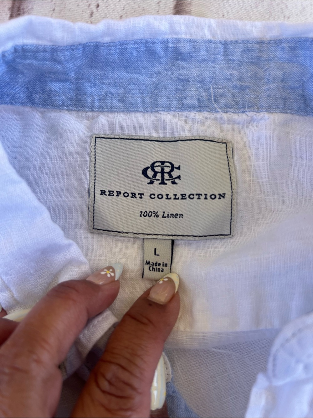 Report Collection Large 100% Linen - Picture 5 of 7